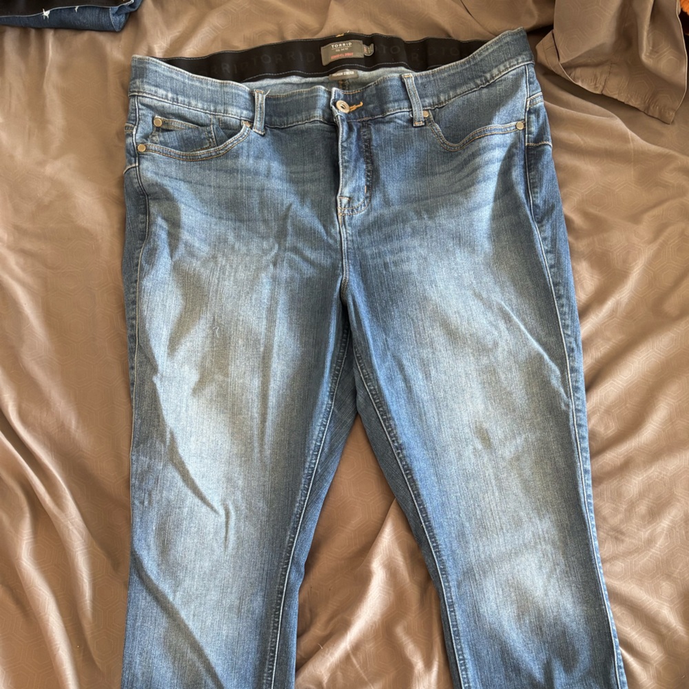 Torrid Premium Stretch Light Blue Jeans 20T